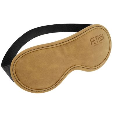 Fetish Submissive Origin Vegane Ledermaske mit Neoprenfutter für Bondage