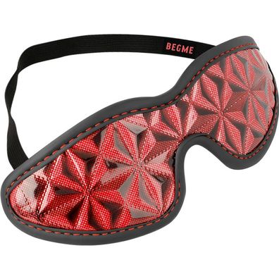 Begme RED Edition Neopren-Blindmaske für Bondage-Spiele