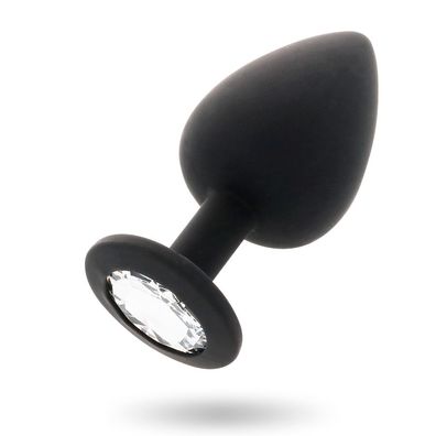 Intense Anal Toys Silikon-Analplug Shelki S Plug Schwarz 2,8 x 7,2 cm