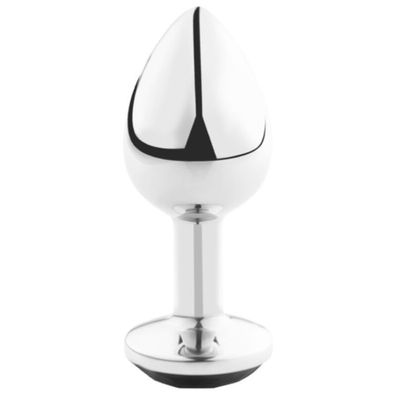 Secretplay Toys Analplug aus Aluminium Schwarz M