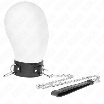 Kink Collar &amp; GAG Halskette mit Leine, verstellbar