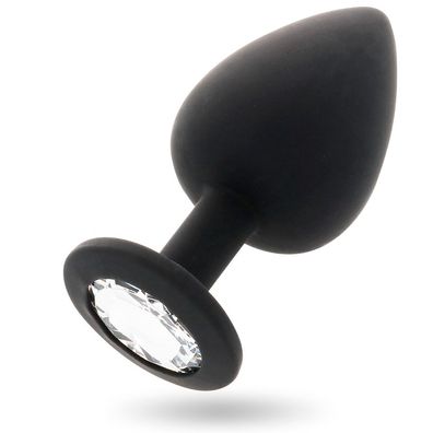 Intense Anal Toys Silikon-Analplug Shelki L schwarz