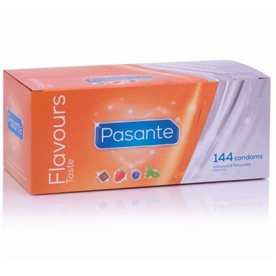 Pasante Kondome Aromen 144 Stück mit Geschmack