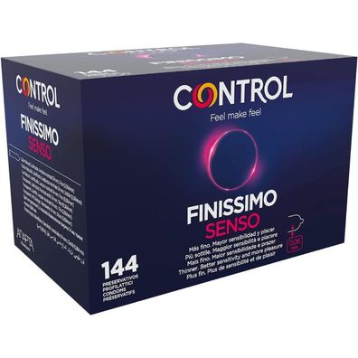 Control Condoms Finissimo Senso Kondome, dünn, 144 Stück