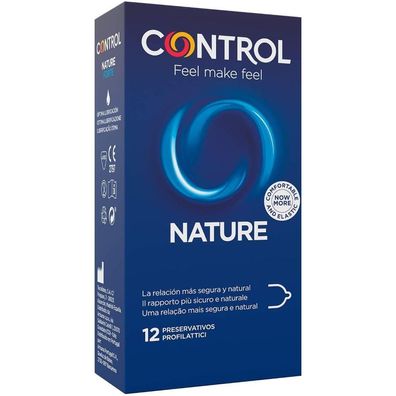 Control Condoms Adapta Nature Kondome 12 Stück, Nennbreite 54 mm