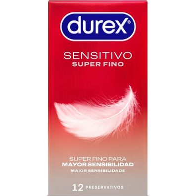 Durex Condoms Super Dünn Sensitive Kondome 12 Stück