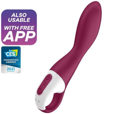 Satisfyer Heated Thrill Connect App G-Punkt-Vibrator mit Wärmefunktion