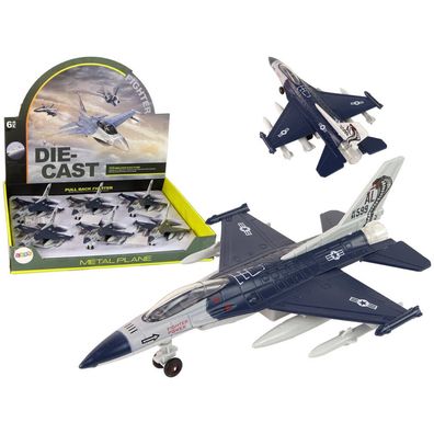 Lean Toys Flugzeug Friktionsantrieb Licht Sound 1:72 Marine