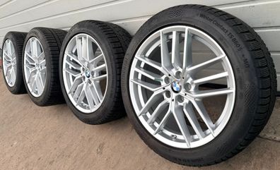 4x Original BMW 5er I5 G60 G61 19 Zoll Winterräder Dreifachspeiche 933 DOT23/24 7-8mm