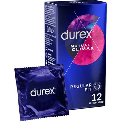 Durex Climax Mutuo Kondome mit Spitzen und Rillen 12 Stück