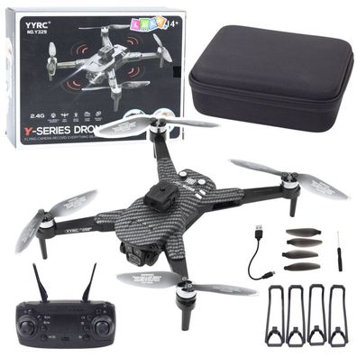Leantoys Drohne Y329 HD Kamera WI-FI Licht LED schwarz