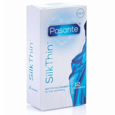 Pasante Silk Thin Fein Kondome 0,04 mm, 12 Stück
