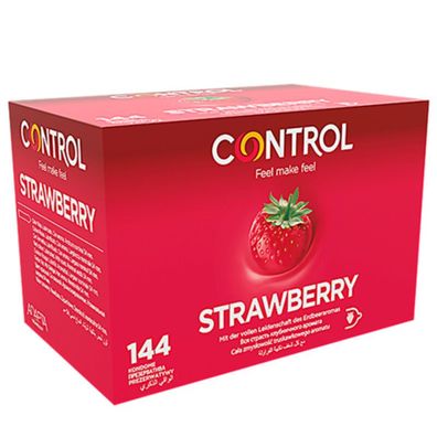Control Kondome mit Erdbeerduft, 144 Stück