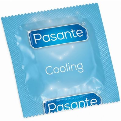 Pasante Kondome Cooling Sensation gerippt mit Kühlgleitmittel, 144 Stück