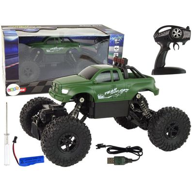 Ferngesteuertes Auto R/C 2,4 GHz 1:18 Grün