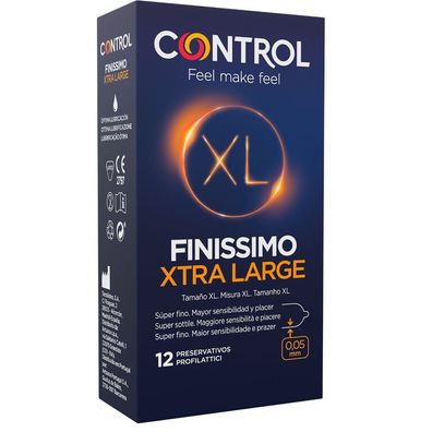 Control Finissimo XL Kondome 12 Stück, Nennbreite 57 mm