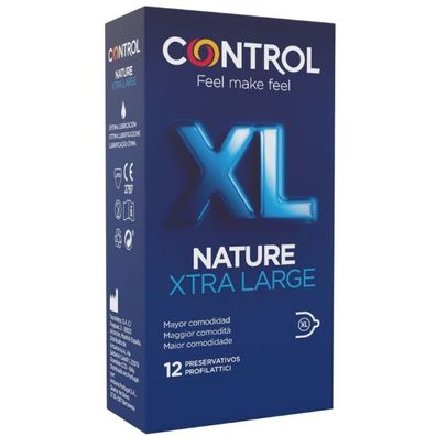 Control Adapta Nature XL Kondome 12 Stück, Nennbreite 57 mm