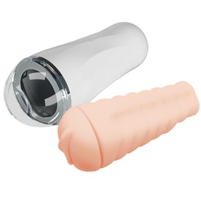 Crazy Bull Trish 3D Masturbator mit Vibration und Super-Skin-Innenhülle