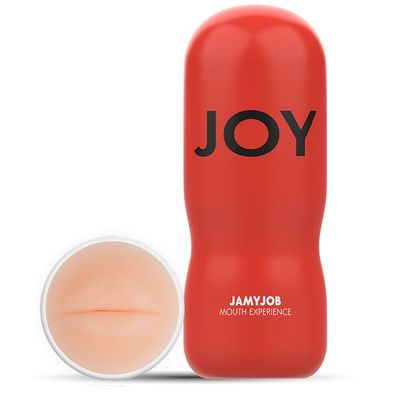 Jamyjob Mouth Power Masturbator mit Mundform und Vibration