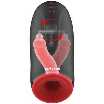 Jamyjob Swing-r Masturbator mit Heizeffekt und Vibration