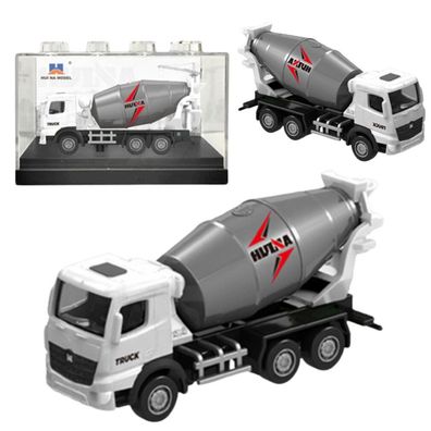 Metall-Betonmischer zum Sammeln, Modell Huina, Weiß, 1:80