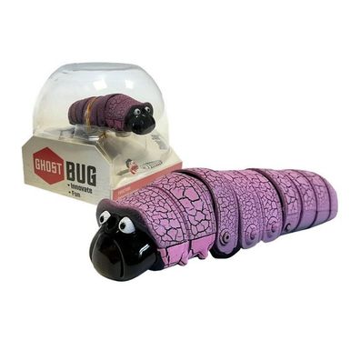 Lean Toys Infrarot-Raupe weicht Hindernissen aus Lila