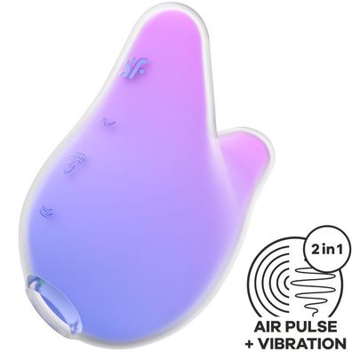 Satisfyer Mermaid Vibes Luftimpulsvibrator Violett Rosa