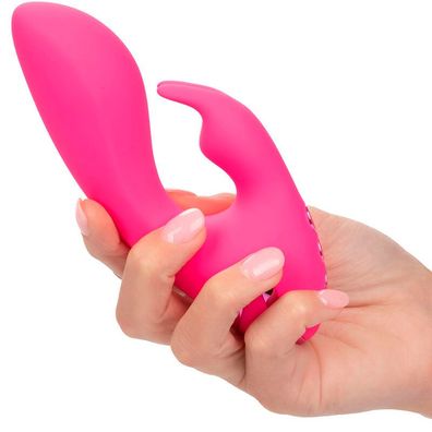 Calexotics So. CAL Sunshine Vibrator Rabbit mit Klitorisreizer, Fuchsia