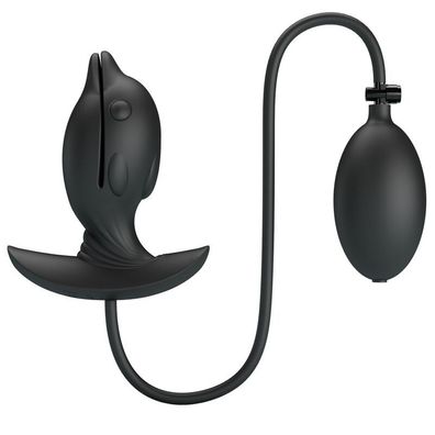 Pretty Love Aufblasbarer Delfin Analsplug mit Vibration