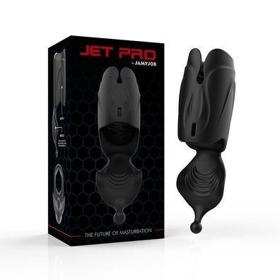 Jamyjob Wiederaufladbarer Head Stroker Masturbator mit Vibration