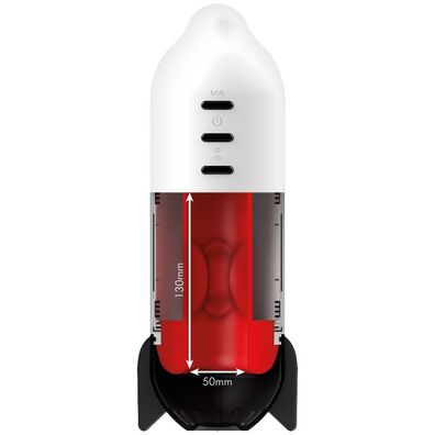Jamyjob Rocket Masturbator mit Vibration und Kompression