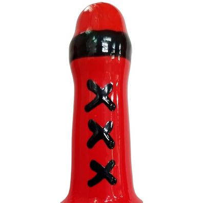 Condomerie Neuheitskondom handbemalt Amsterdam ROT
