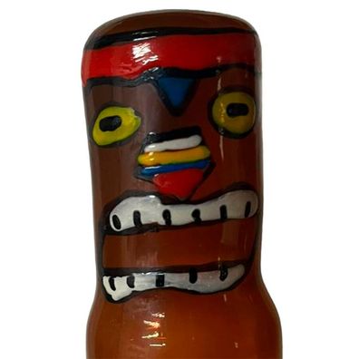 Condomerie handbemalte Neuheitskondome Tiki Totem Hawaii