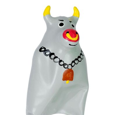 Condomerie Handbemalte Neuheitskondome Grauer Stier XL