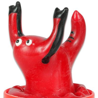 Condomerie handbemalte Kondome Roter Skorpion als Erotikspielzeug