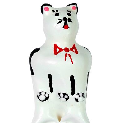 Condomerie handbemalte Neuheitskondome Katzenmotiv XL