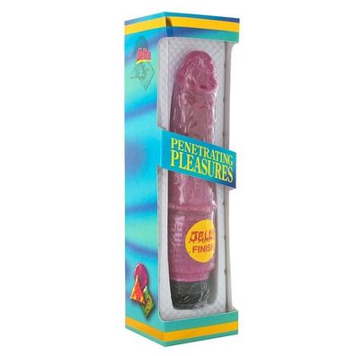 Seven Creations Jelly Vibrator Flex in Penisform, 18,5 cm