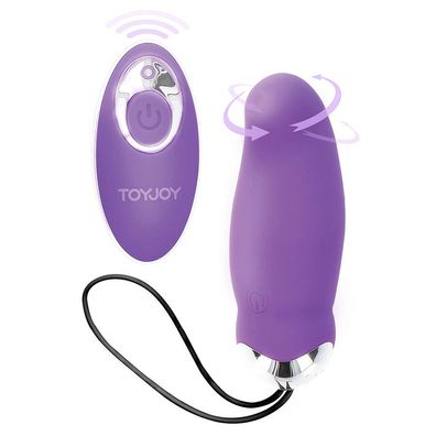 Toyjoy Make My Orgasm Eggsplode Vibrator mit Fernbedienung lila