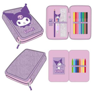 Hello Kitty Kuromi Doppeltes Federmäppchen