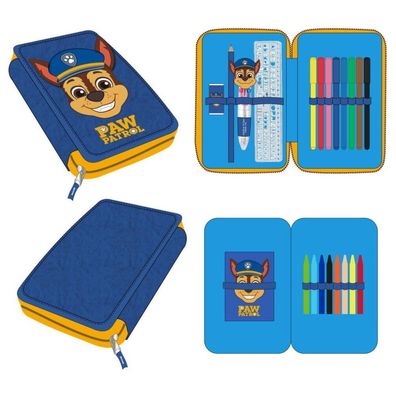 Paw Patrol Chase Doppeltes Federmäppchen
