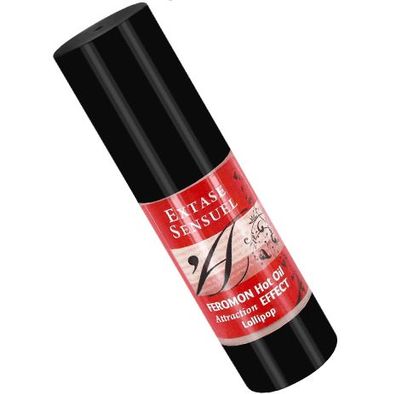 Extase Sensual Massageöl mit Wärmeeffekt und Lollipop-Pheromonen
