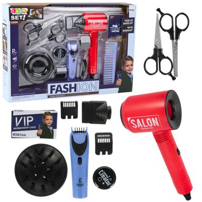 Lean Friseurset Für Jungen Haartrockner Glätteisen Kämme Zubehör
