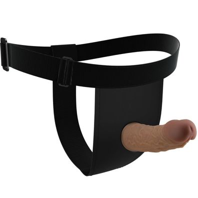 Pretty Love Strap-On-Harness mit Dildo inklusive, braun