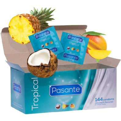 Pasante Kondome Tropische Aromen 144 Stück