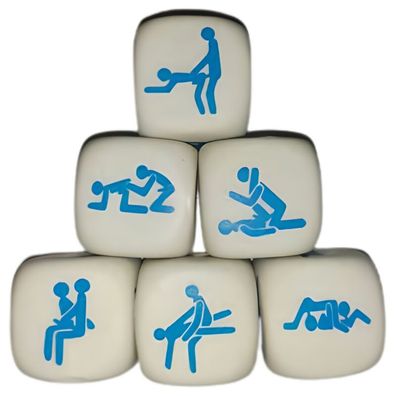 Diablo Picante Kamasutra-Würfelspiel für Jungen mit Stellungen