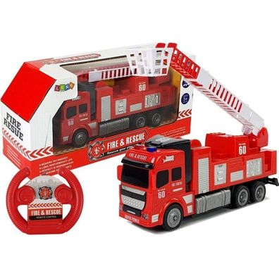 IMPORT Leantoys R/C Ferngesteuertes Feuerwehrauto