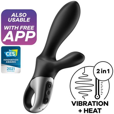 Satisfyer Heat Climax+ Analvibrator mit App-Steuerung und Heizfunktion