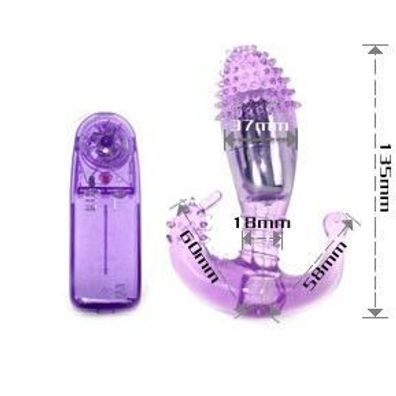 Baile Ripple Vaginal- und Analstimulator mit Vibration, fliederfarben