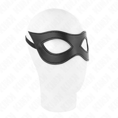 Kink Kunstledermaske Modell 2 für Fetisch-Spiele