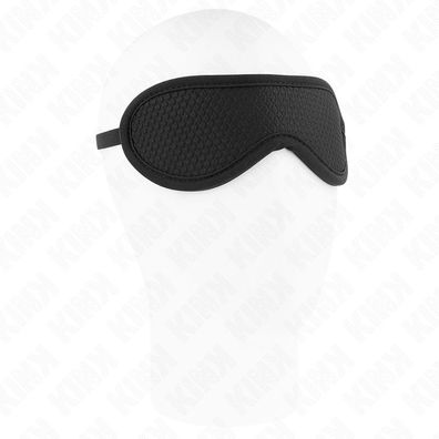 Kink Augenmaske mit Schuppentextur und schwarzer Randabdeckung